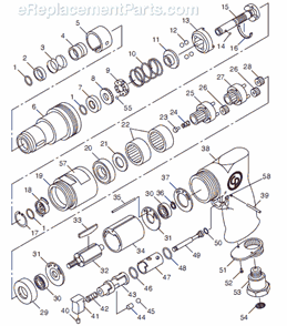 Part Location Diagram of CA146172 Chicago Pneumatic Gear-Idler